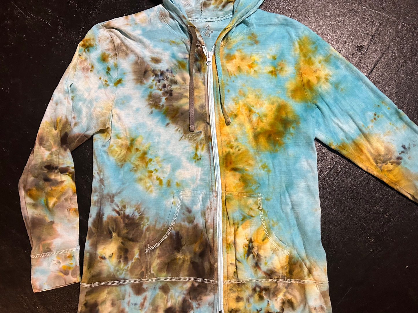 Adult Medium Lightweight Zip Up Hoodie