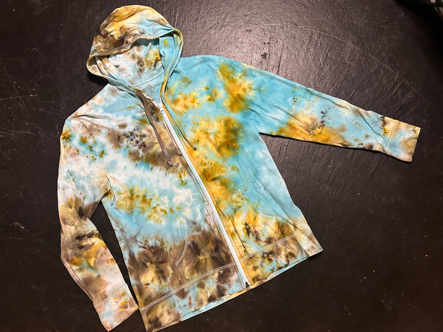 Adult Medium Lightweight Zip Up Hoodie