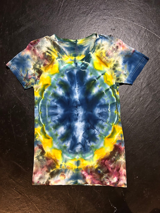 Adult Small V-neck T-shirt