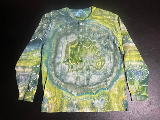 Adult XL Long Sleeve Henley