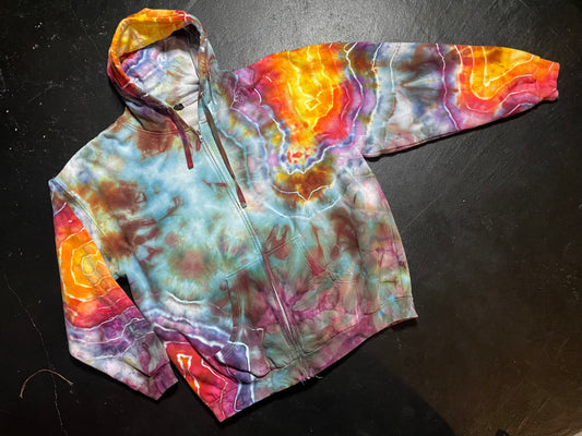 Adult 3XL Zip Up Hoodie