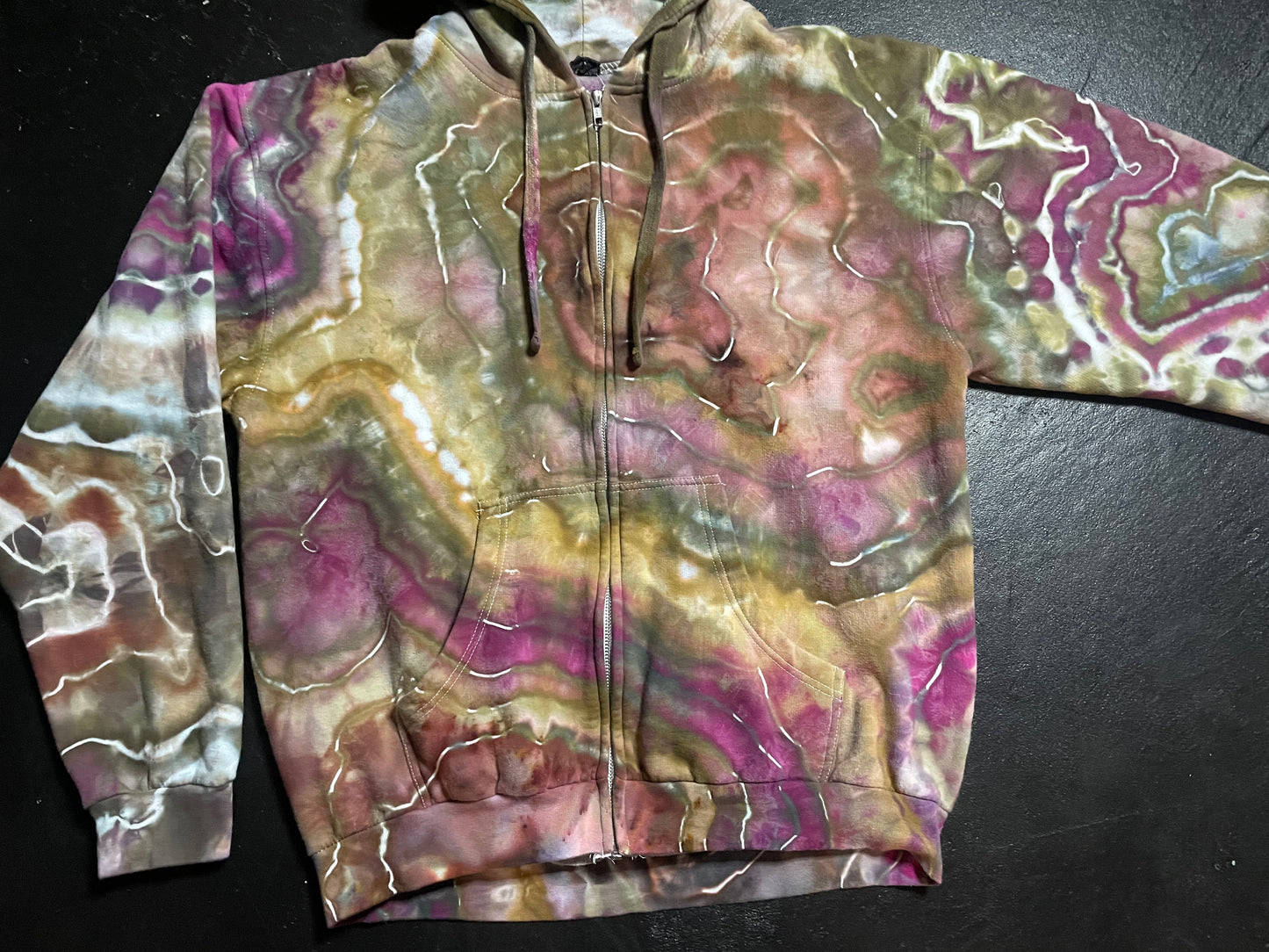 Adult Large Zip Up Hoodie