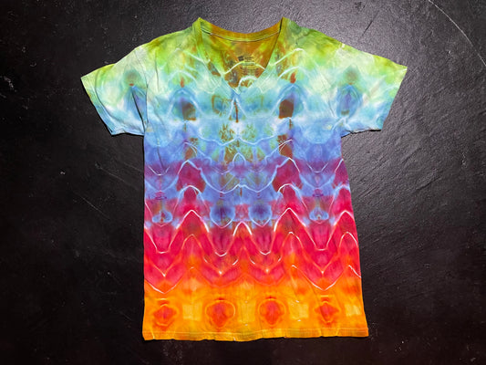 Adult Medium V-Neck T-shirt