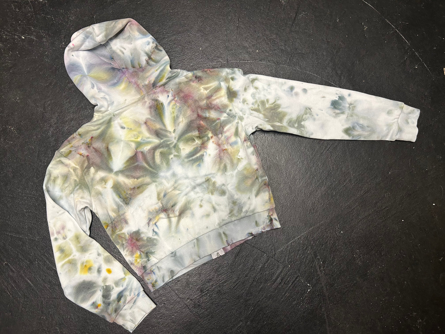 Adult Small Cropped Zip-up Hoodie