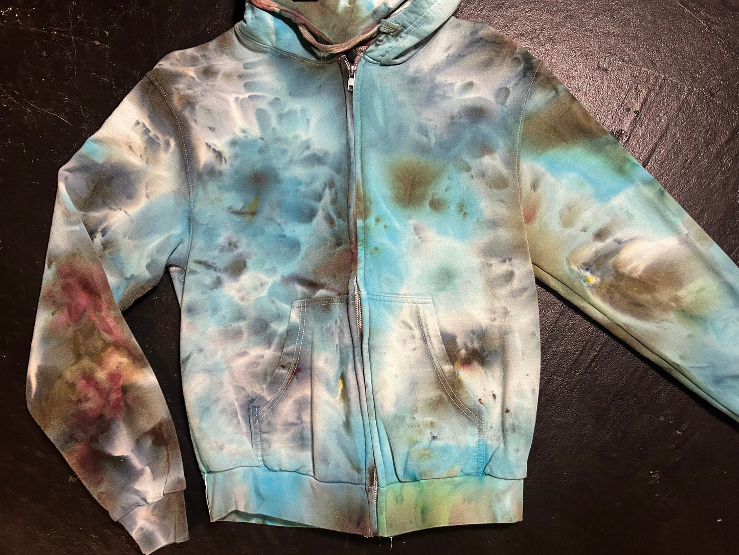 Adult Small Zip Up Sweatshirt