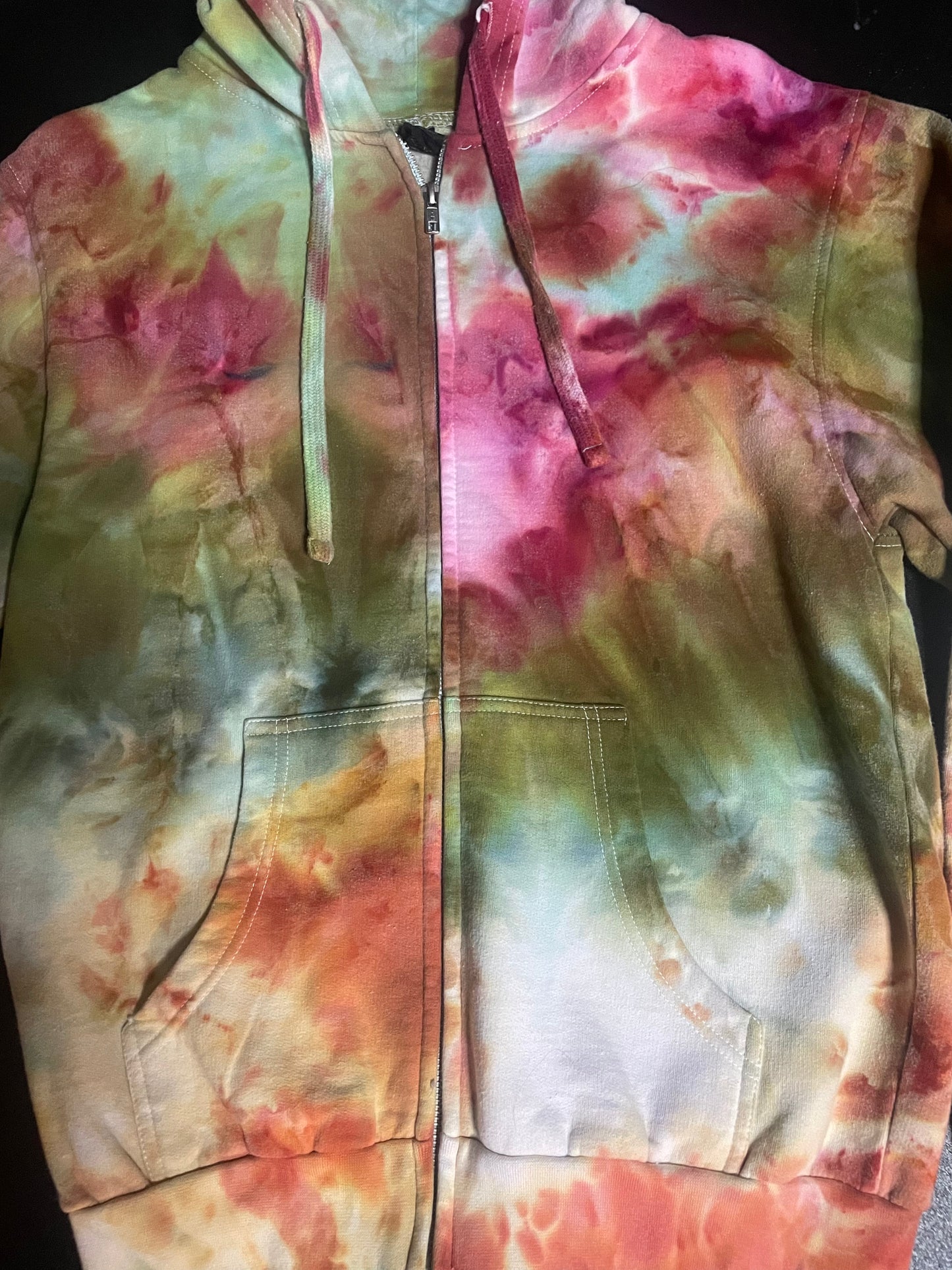 Adult Small Zip-up Hoodie