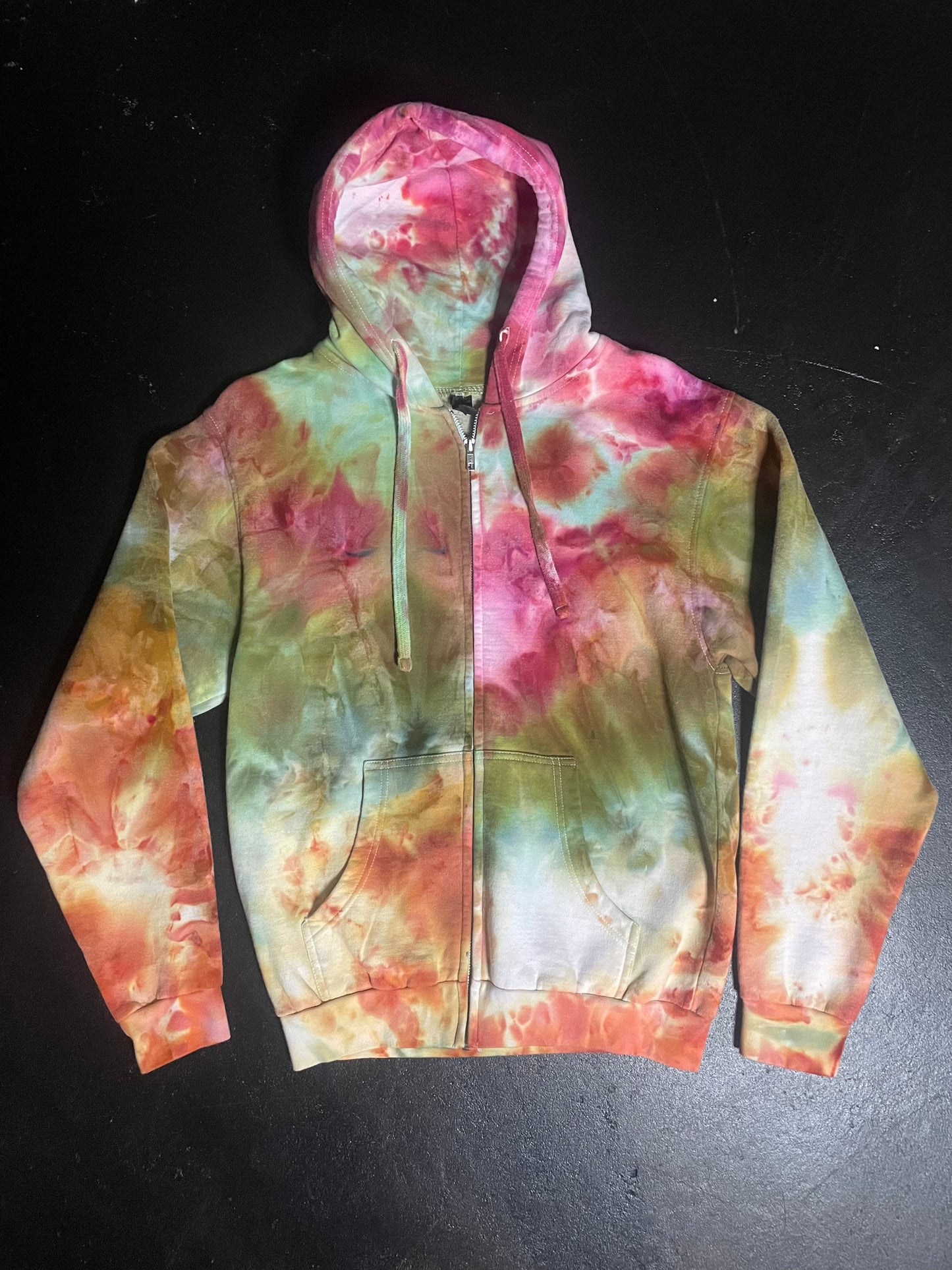Adult Small Zip-up Hoodie