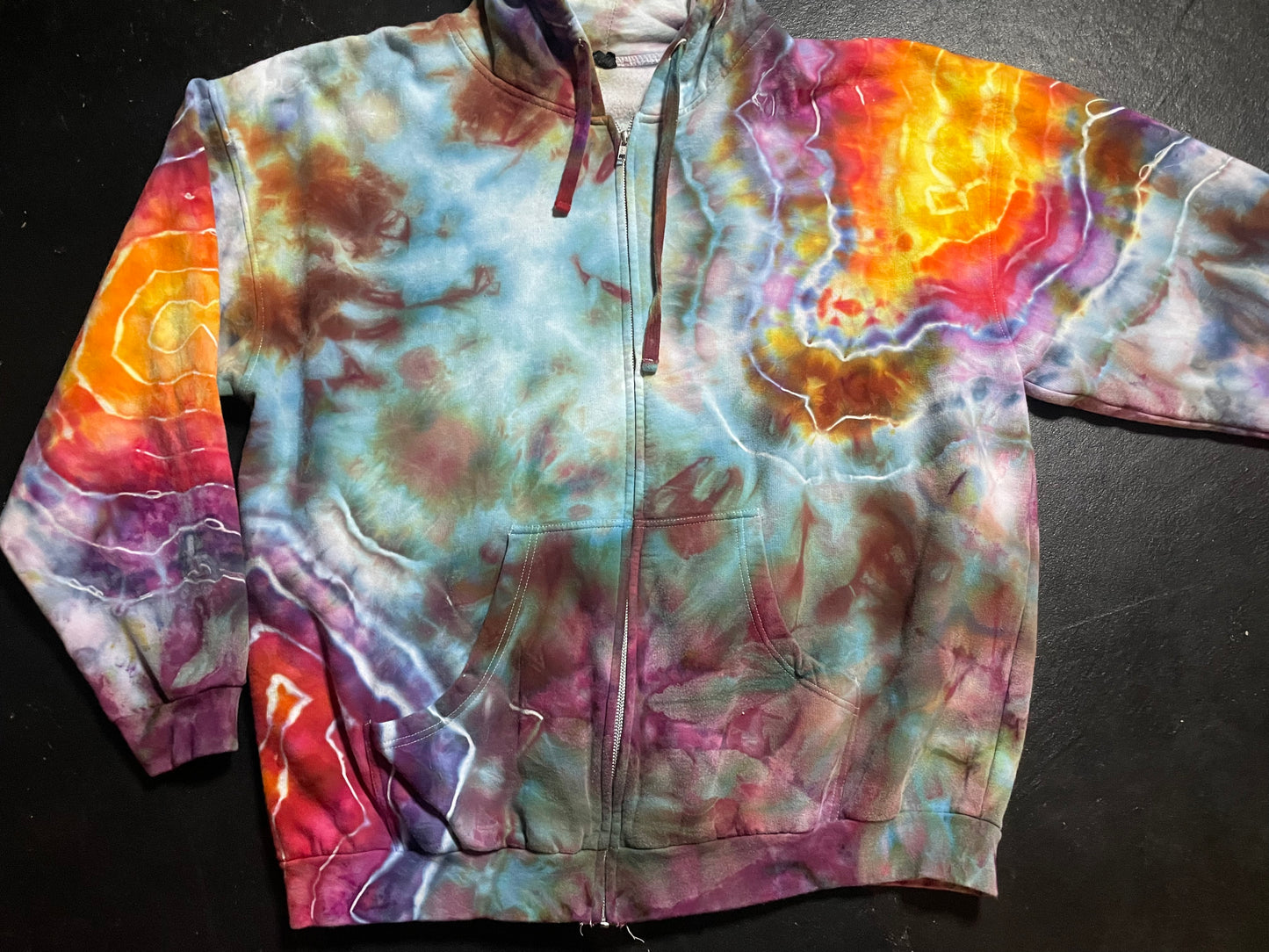 Adult 3XL Zip Up Hoodie